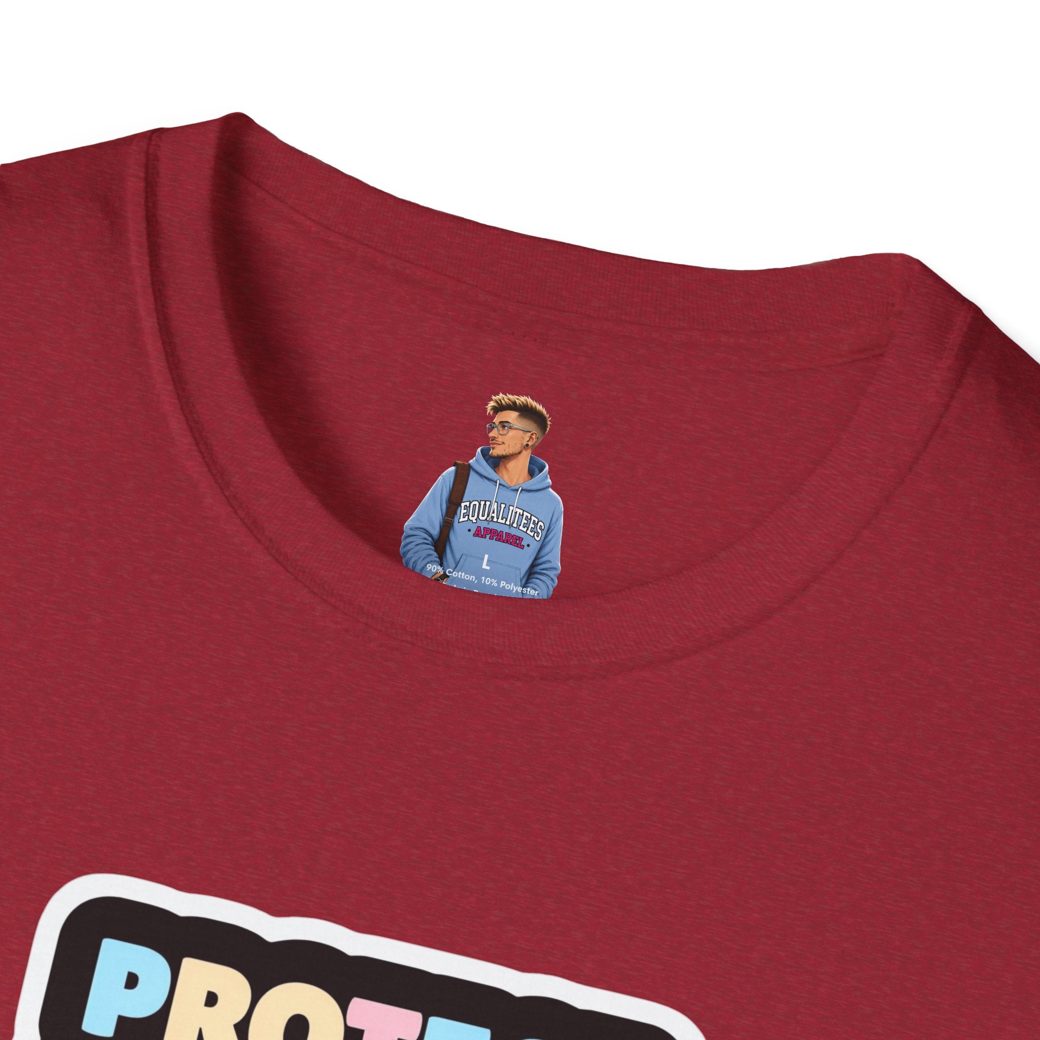 Camiseta unisex de estilo suave "Protect Trans Kids" - Empowerment &amp; Pride Apparel