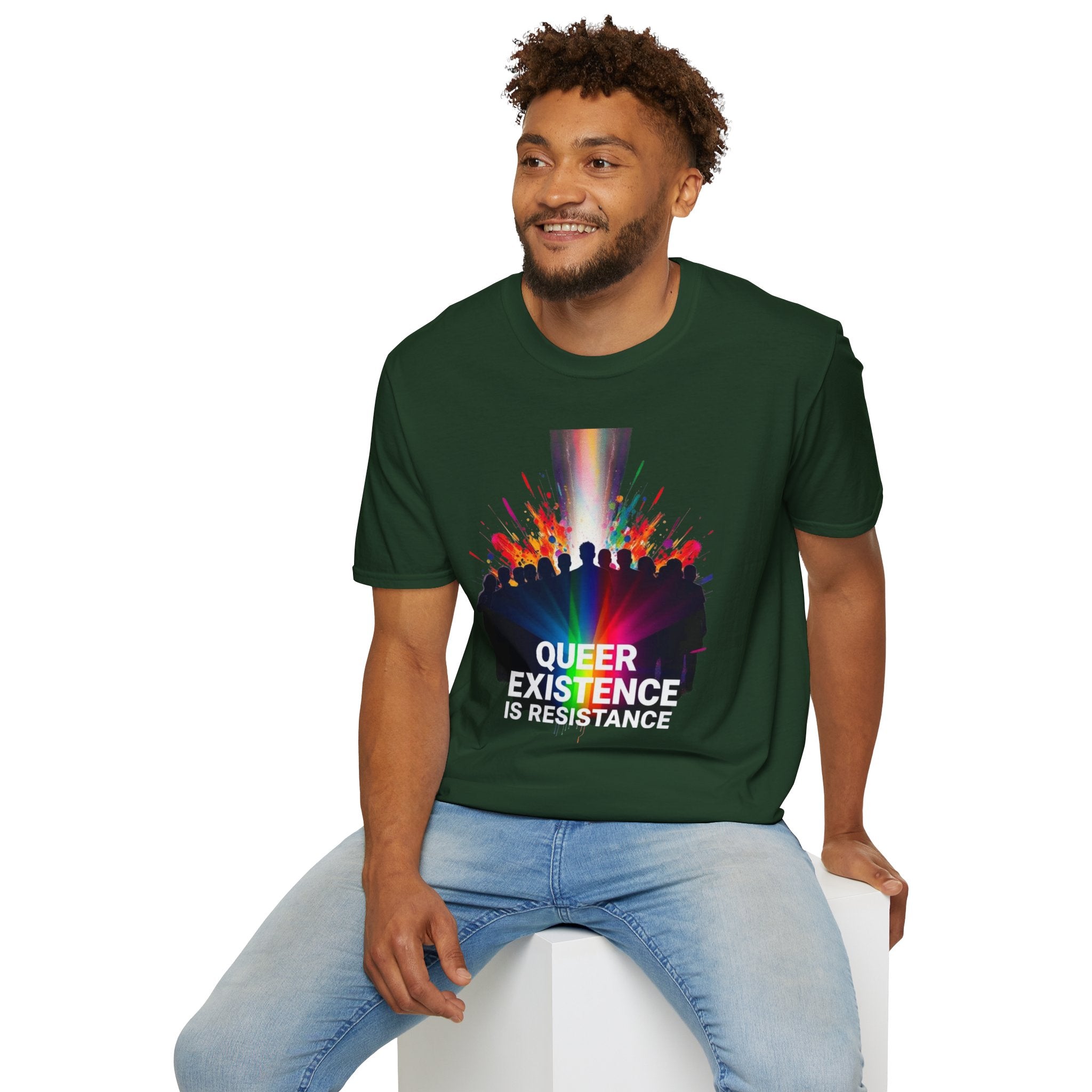 Queer Existence is Resistance Graphic T-Shirt
