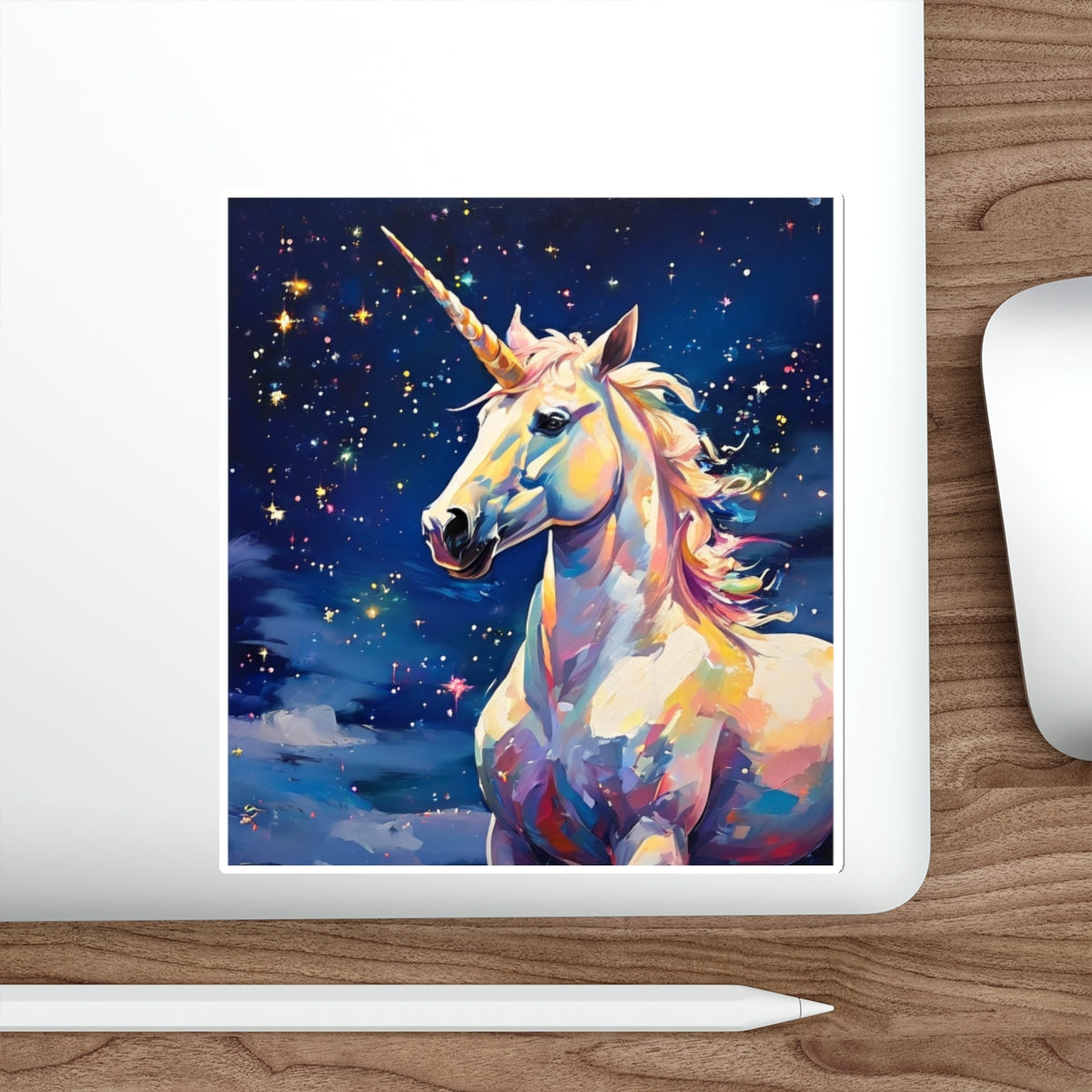 Die-Cut Stickers - Majestic Unicorn - EqualiTees.Me