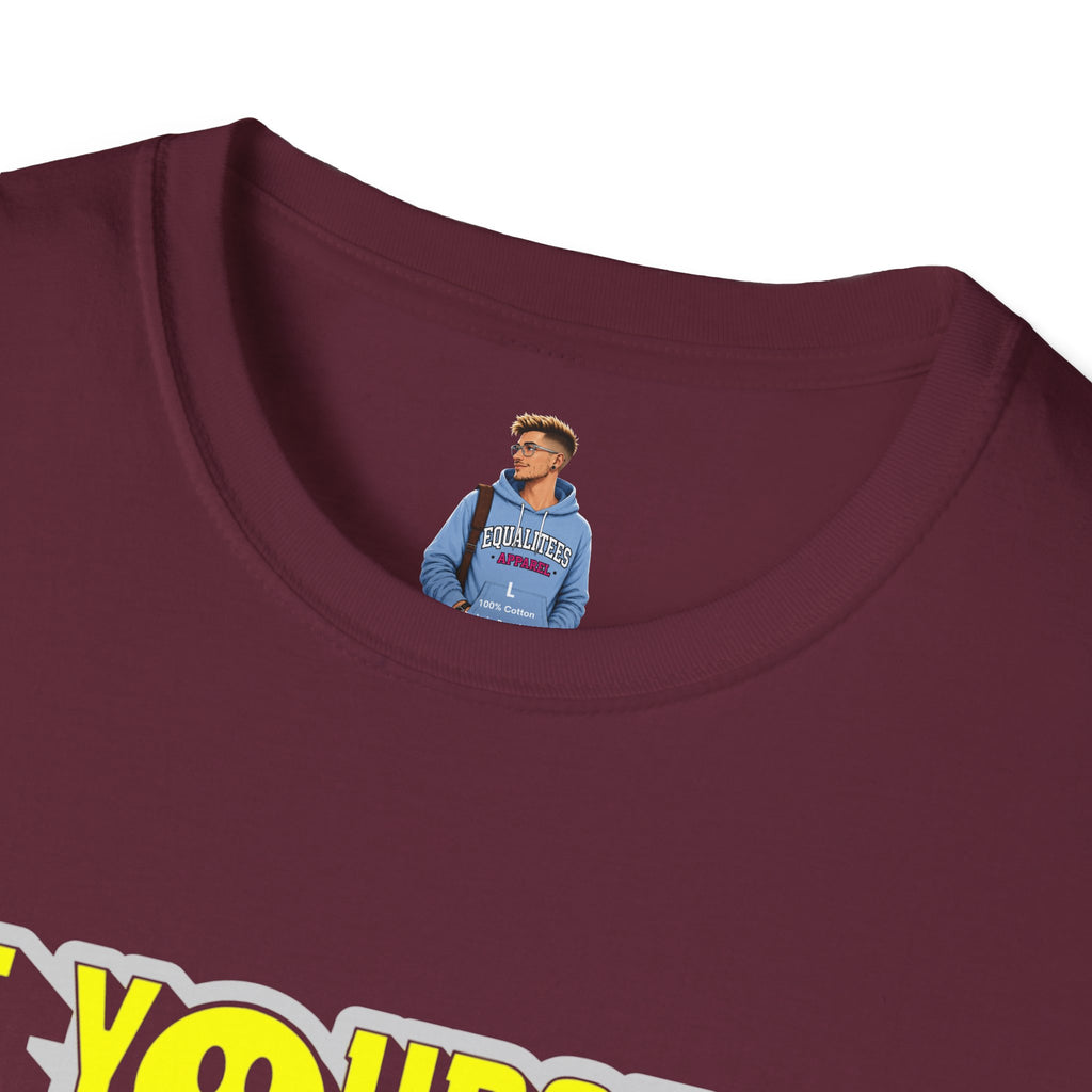 Be Yourself Smiley Unisex Softstyle T-Shirt