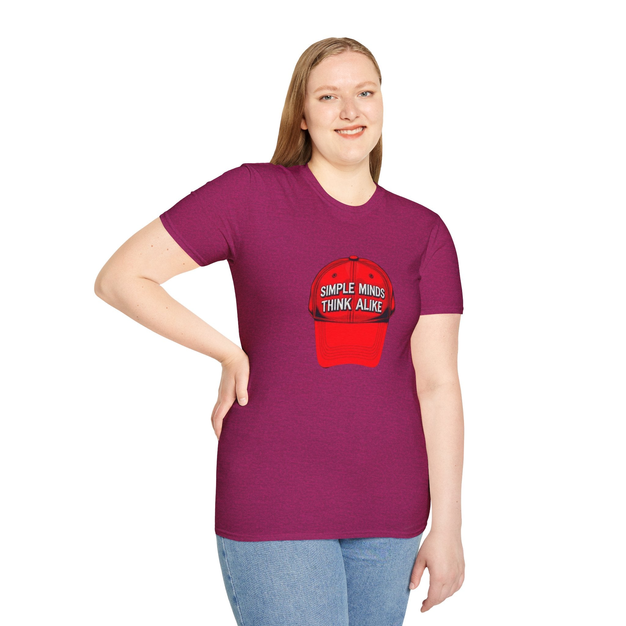 Simple Minds Think Alike T-Shirt' & 'Make America Think Again' Graphic Tee