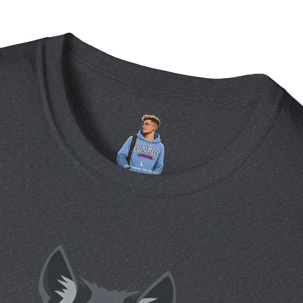 Mystical Wolf Design Unisex Softstyle T-shirt