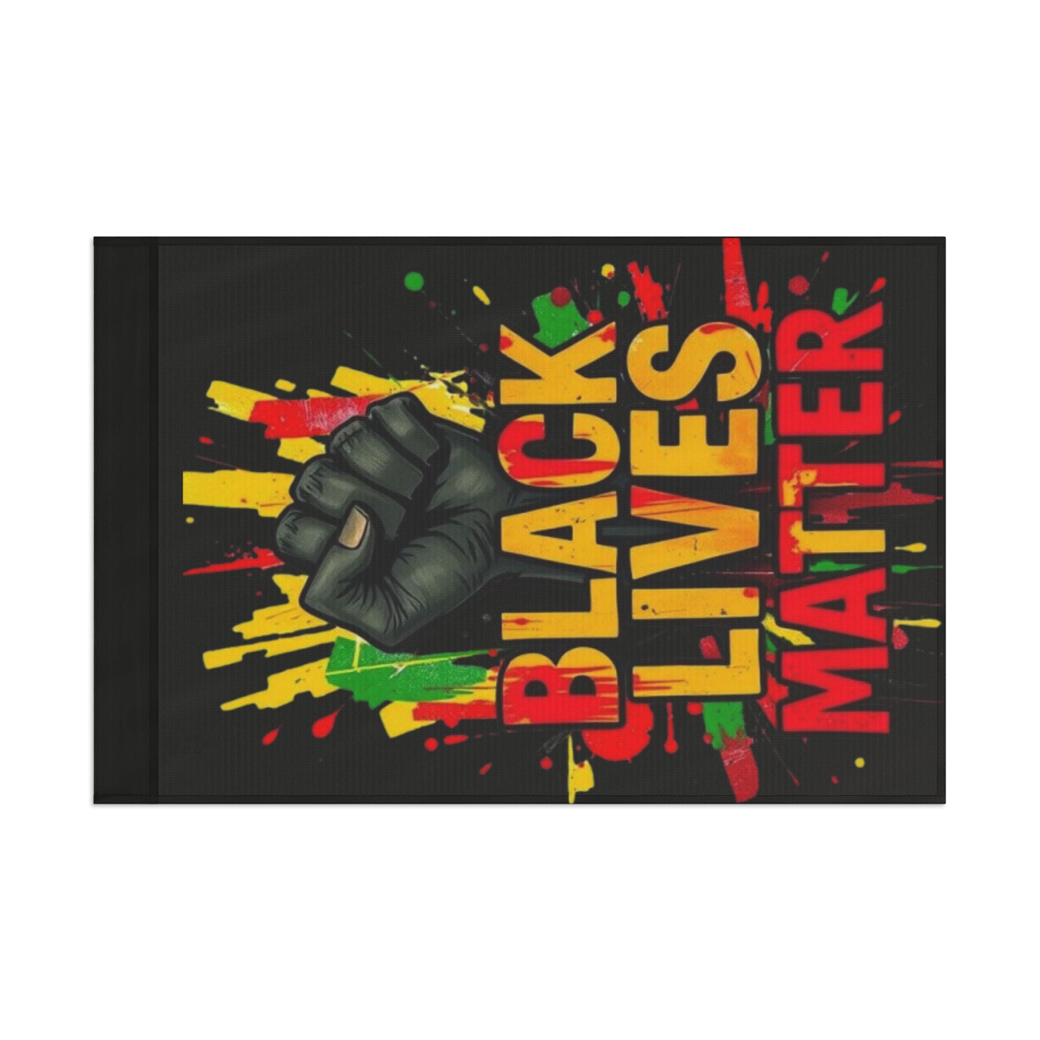Black Lives Matter Awareness Flag - EqualiTees.Me
