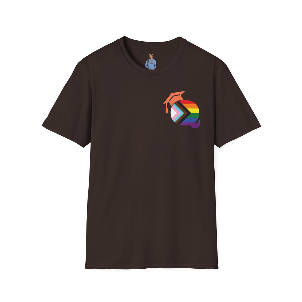 TWQ - Teaching While Queer Unisex Softstyle Logo T-shirt