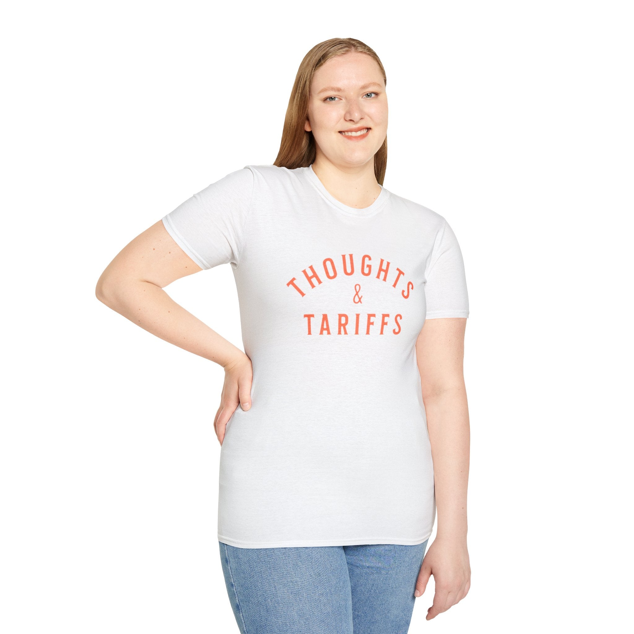 Camiseta unisex Softstyle de Thoughts &amp; Tariffs -