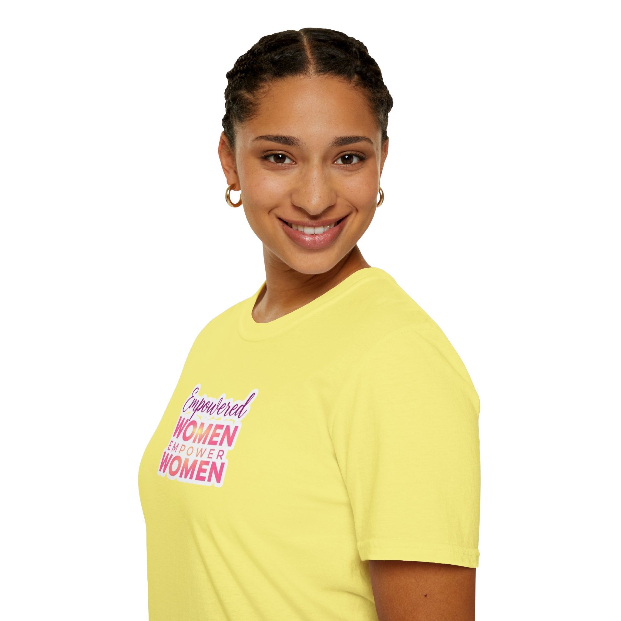Empowered Women T-Shirt | Unisex Softstyle Tee for Women’s Empowerment