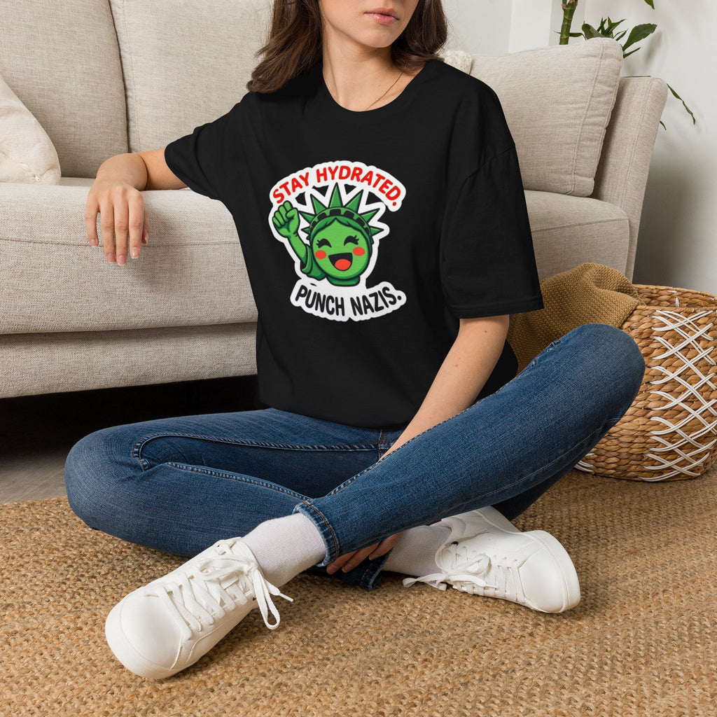 Stay Hydrated, Punch Nazis T-Shirt