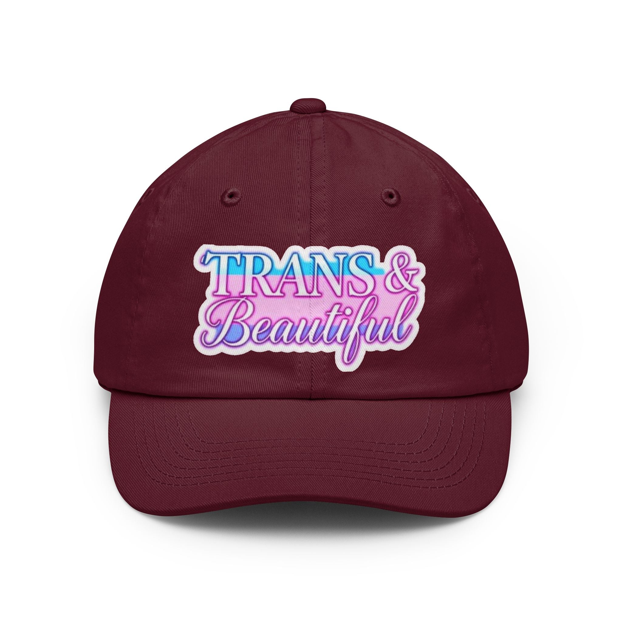 Trans & Beautiful ballcap