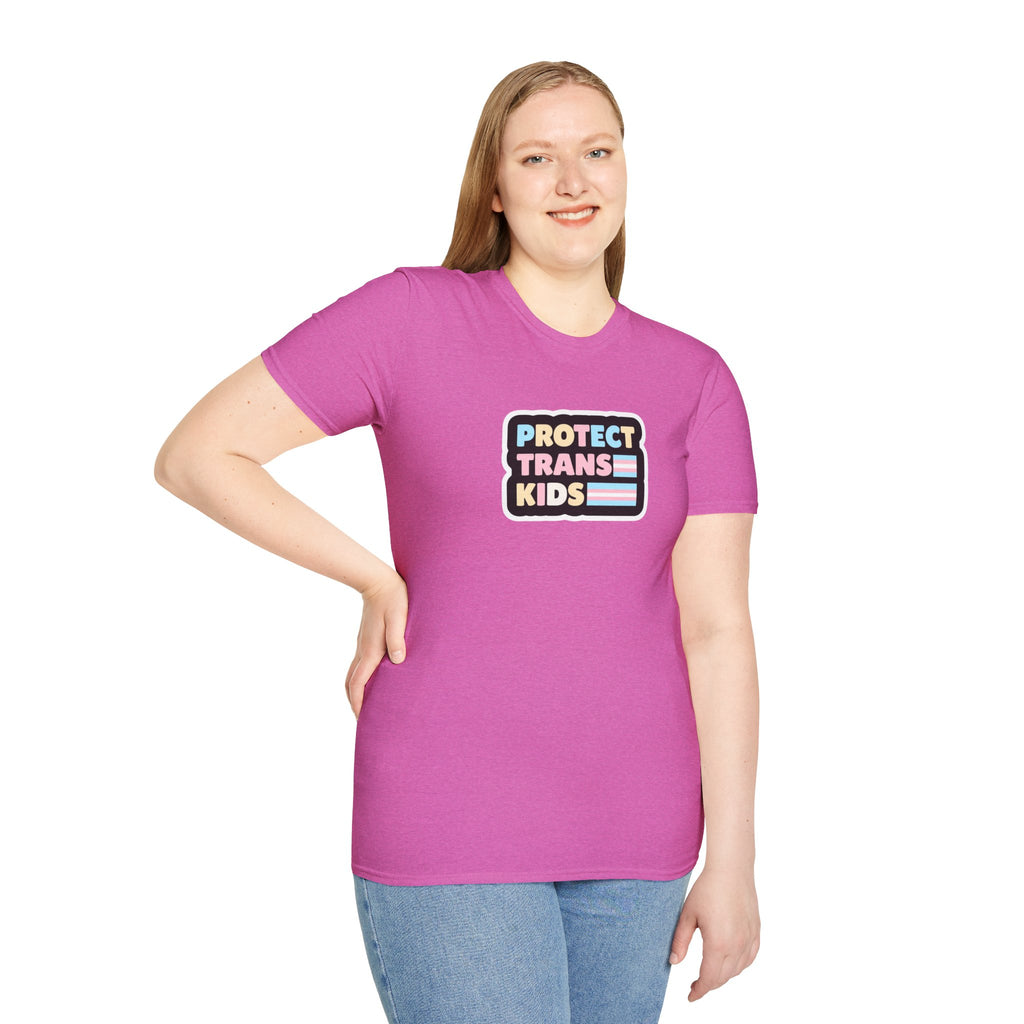 Camiseta unisex de estilo suave "Protect Trans Kids" - Empowerment &amp; Pride Apparel