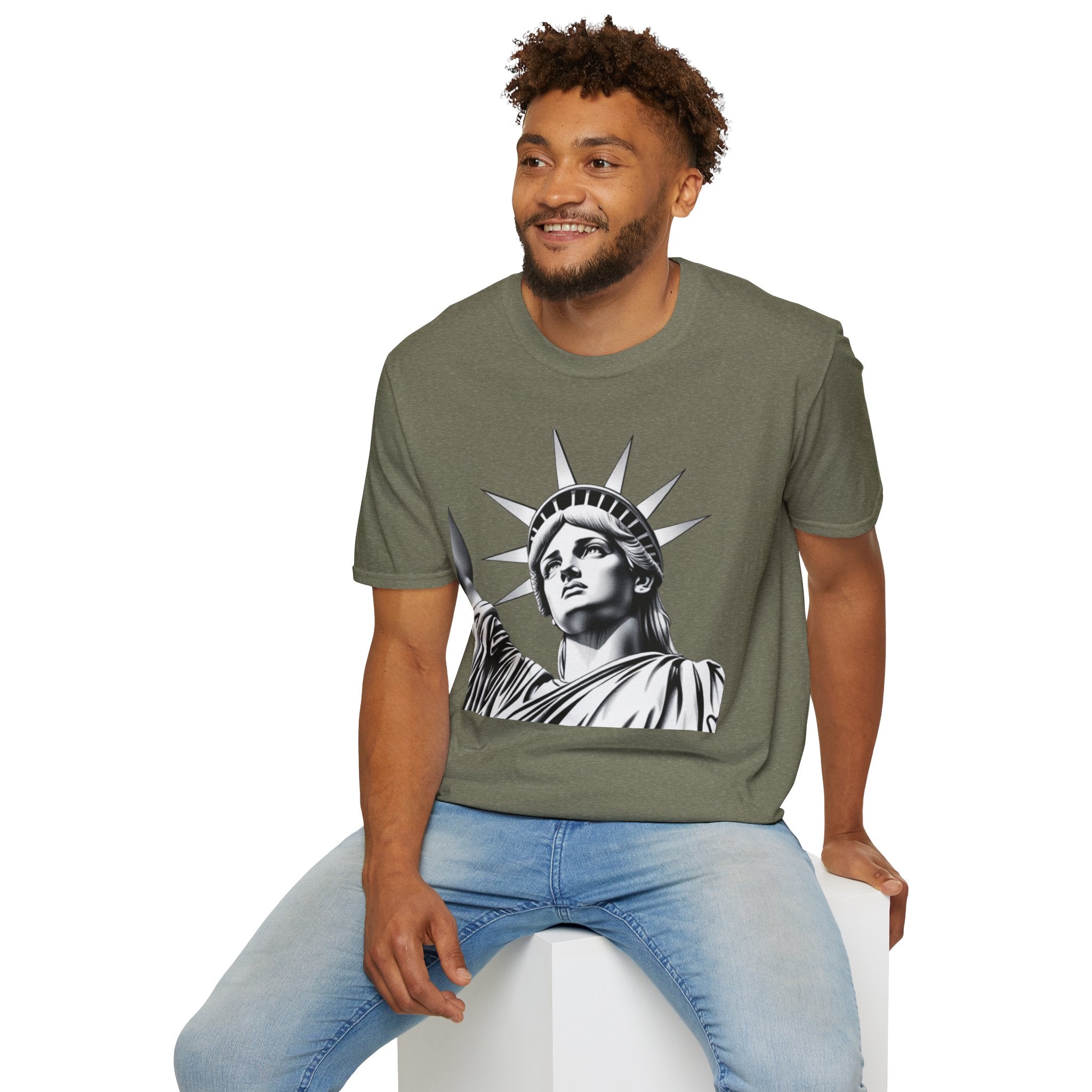Statue of Liberty Unisex Softstyle T-Shirt