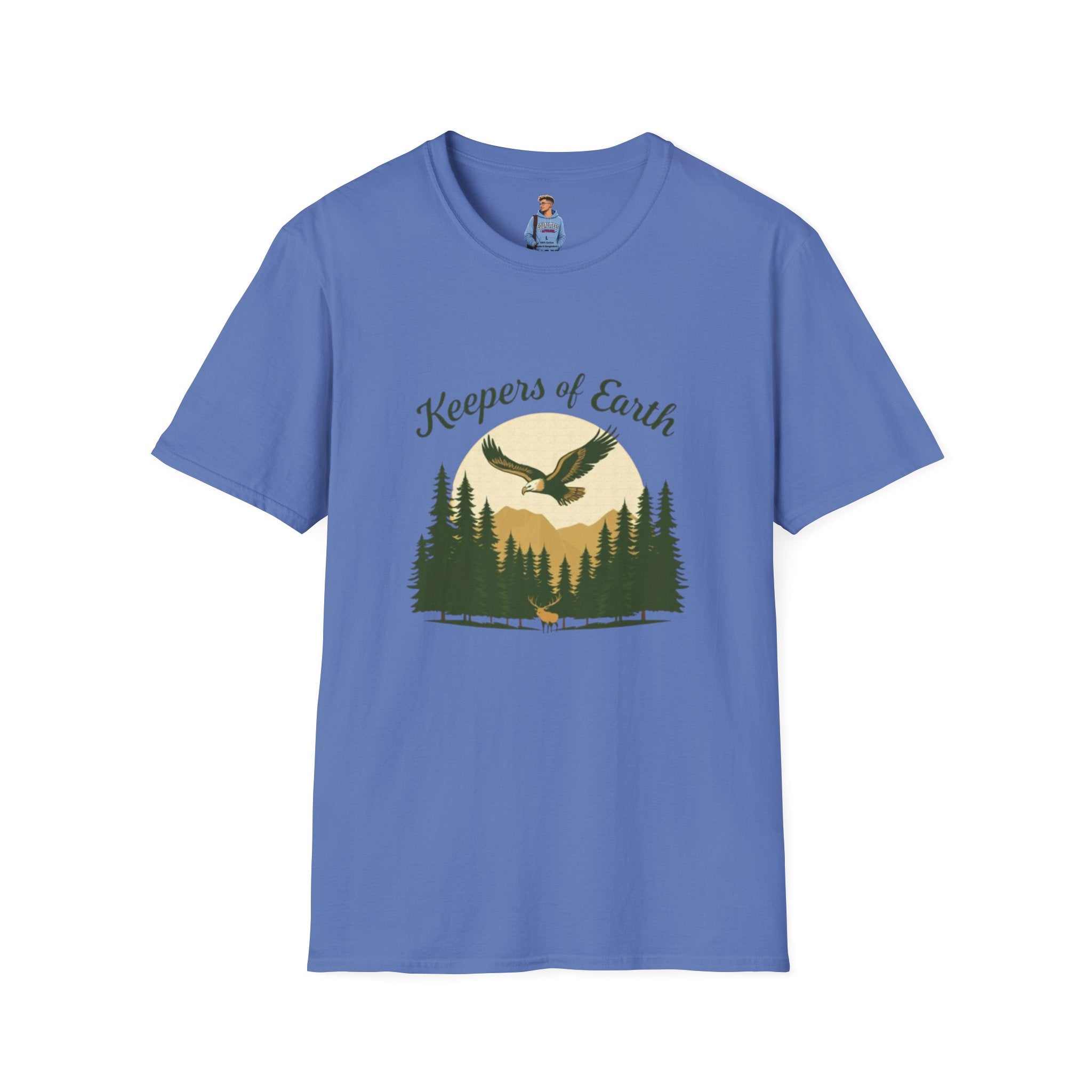 Keepers of the Earth Eagle and Elk T-shirt
