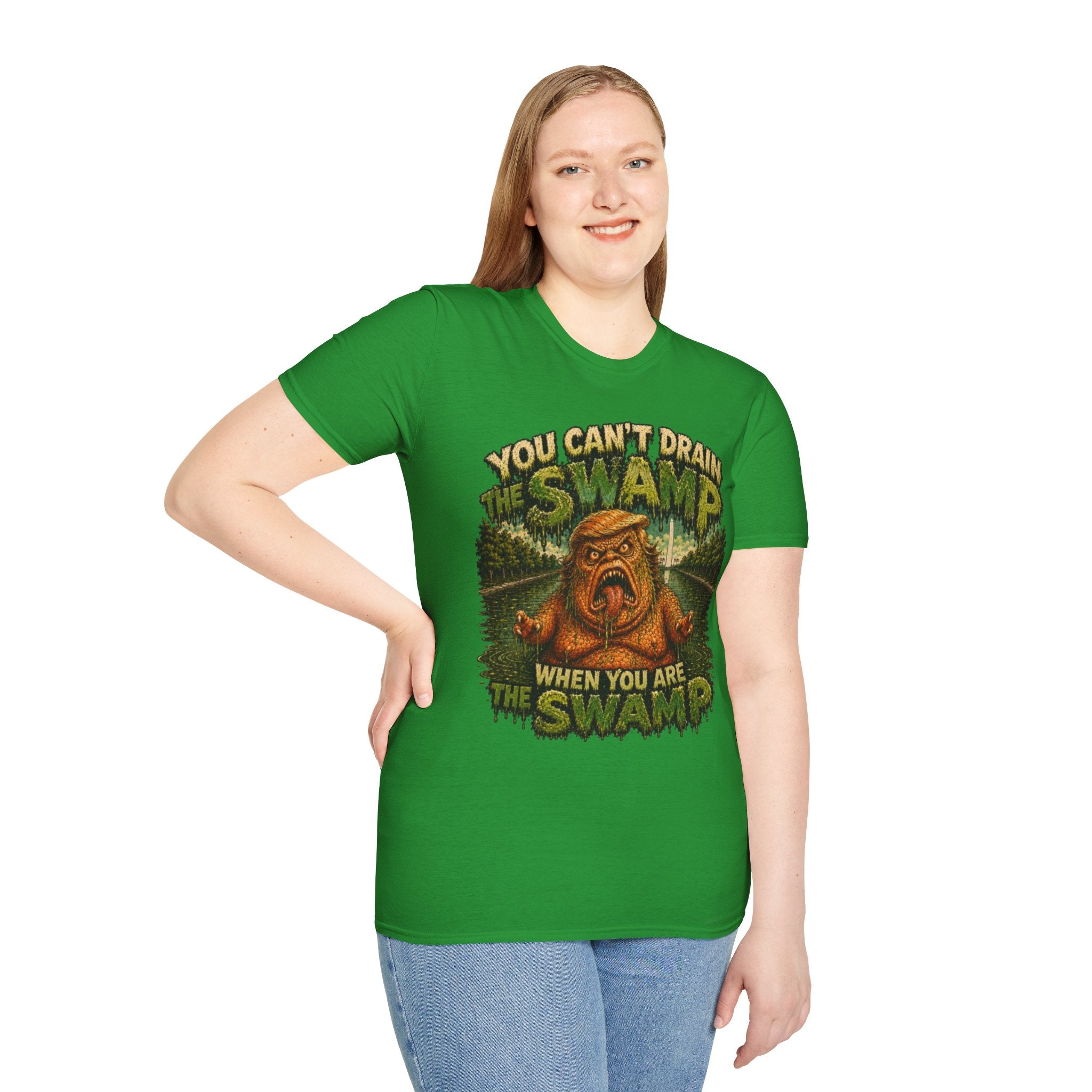 T-Shirt — "You Can't Drain the Swamp when you ARE the Swamp" Graphic Tee
