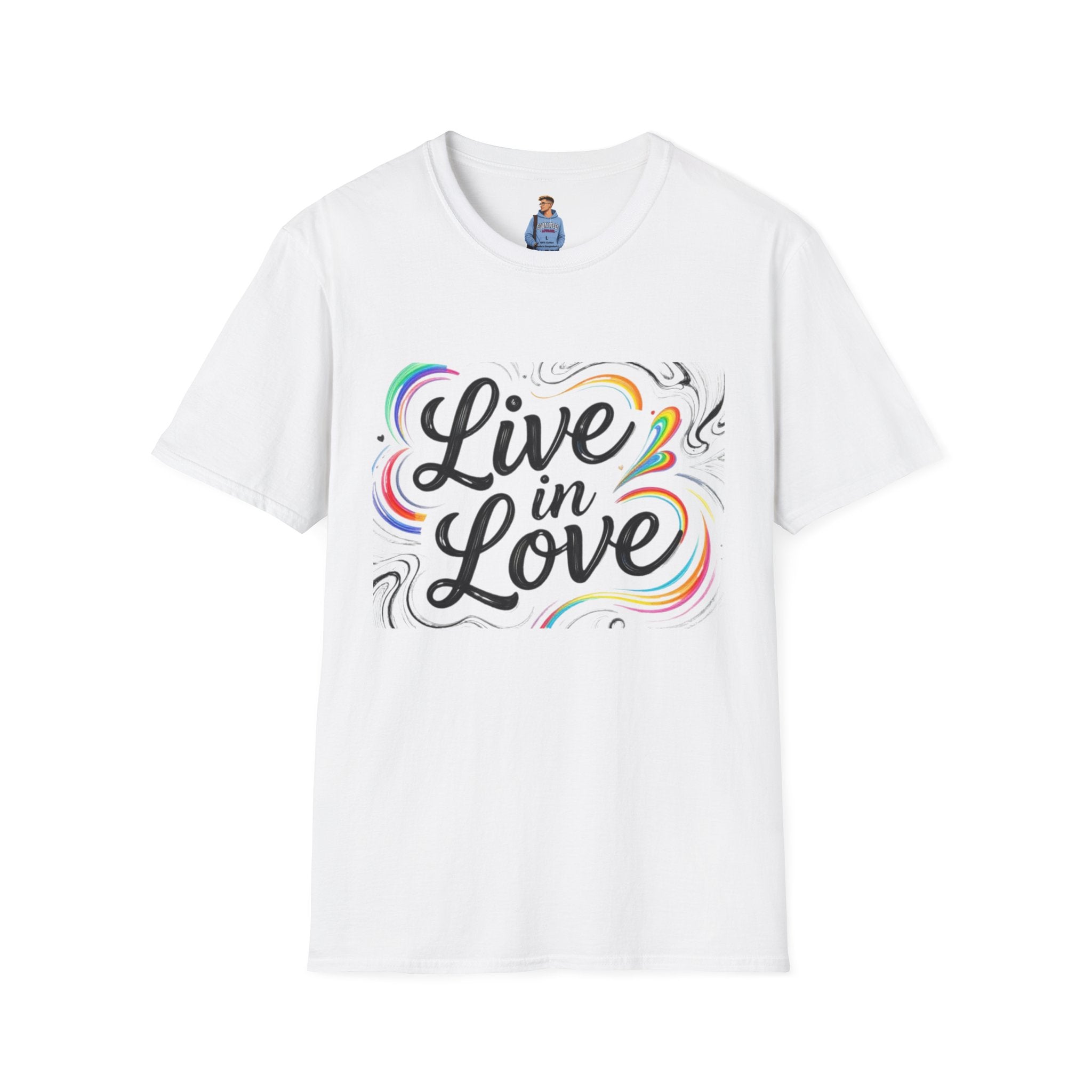 Live in Love Inspirational T-Shirt