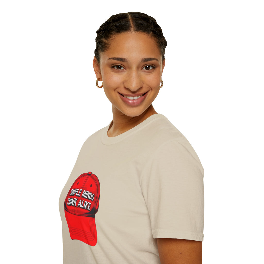 Simple Minds Think Alike T-Shirt' & 'Make America Think Again' Graphic Tee