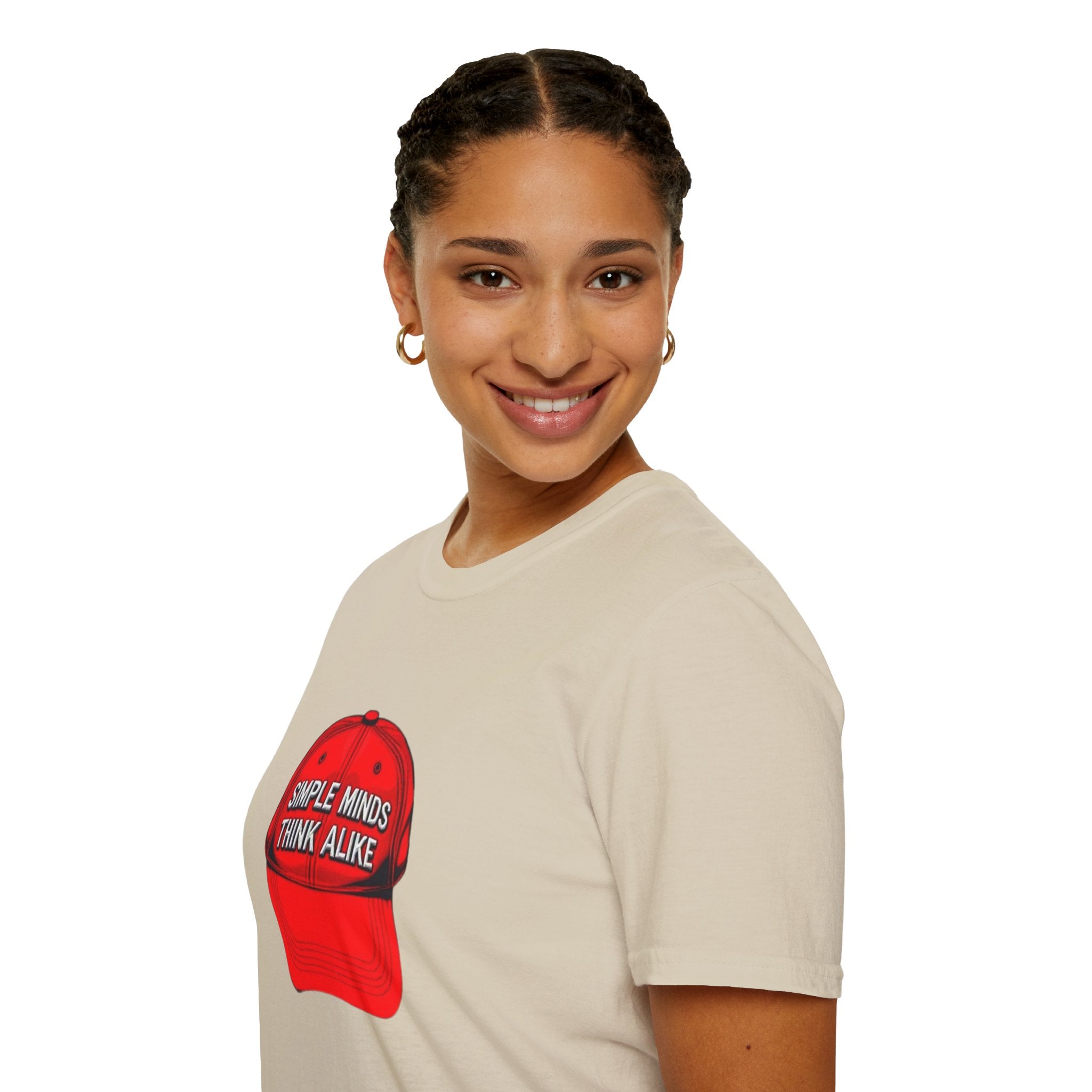 Simple Minds Think Alike T-Shirt' & 'Make America Think Again' Graphic Tee