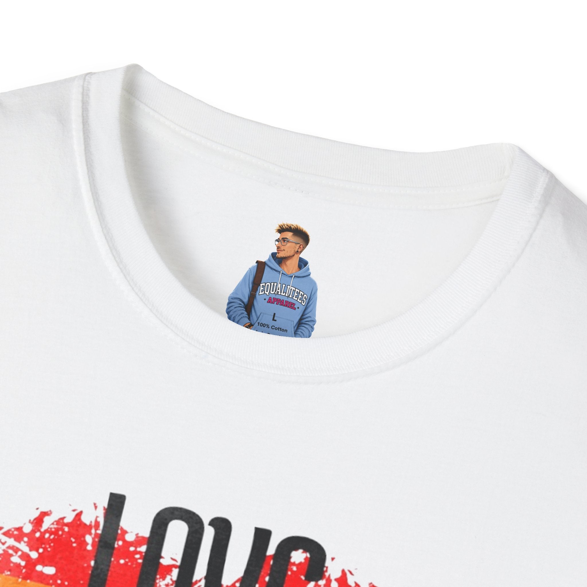 Pride Love Is Love Unisex Softstyle T-Shirt