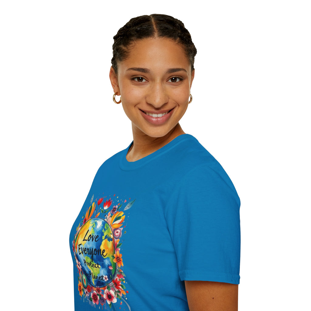 Love Everyone Protect The Planet T-Shirt