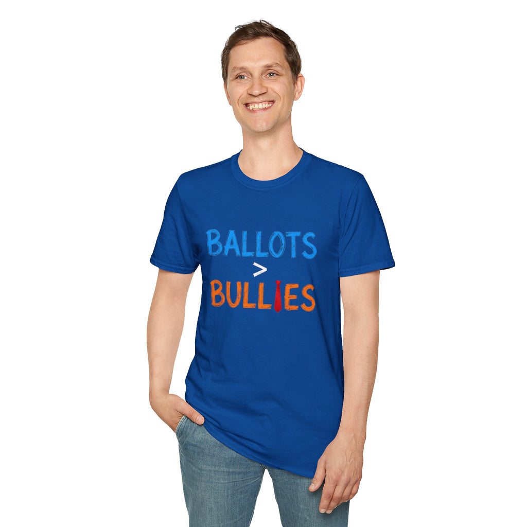 Ballots are Greater Than Bullies T-Shirt
