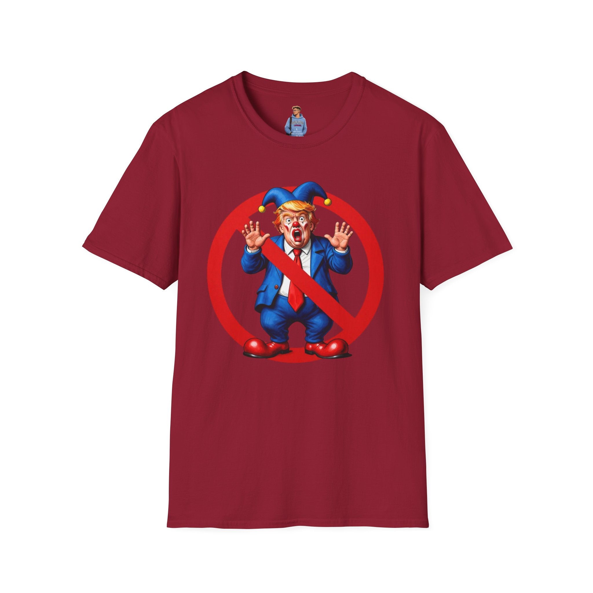 NO CROWN FOR THE CLOWN T-Shirt - NO KINGS IN AMERICA