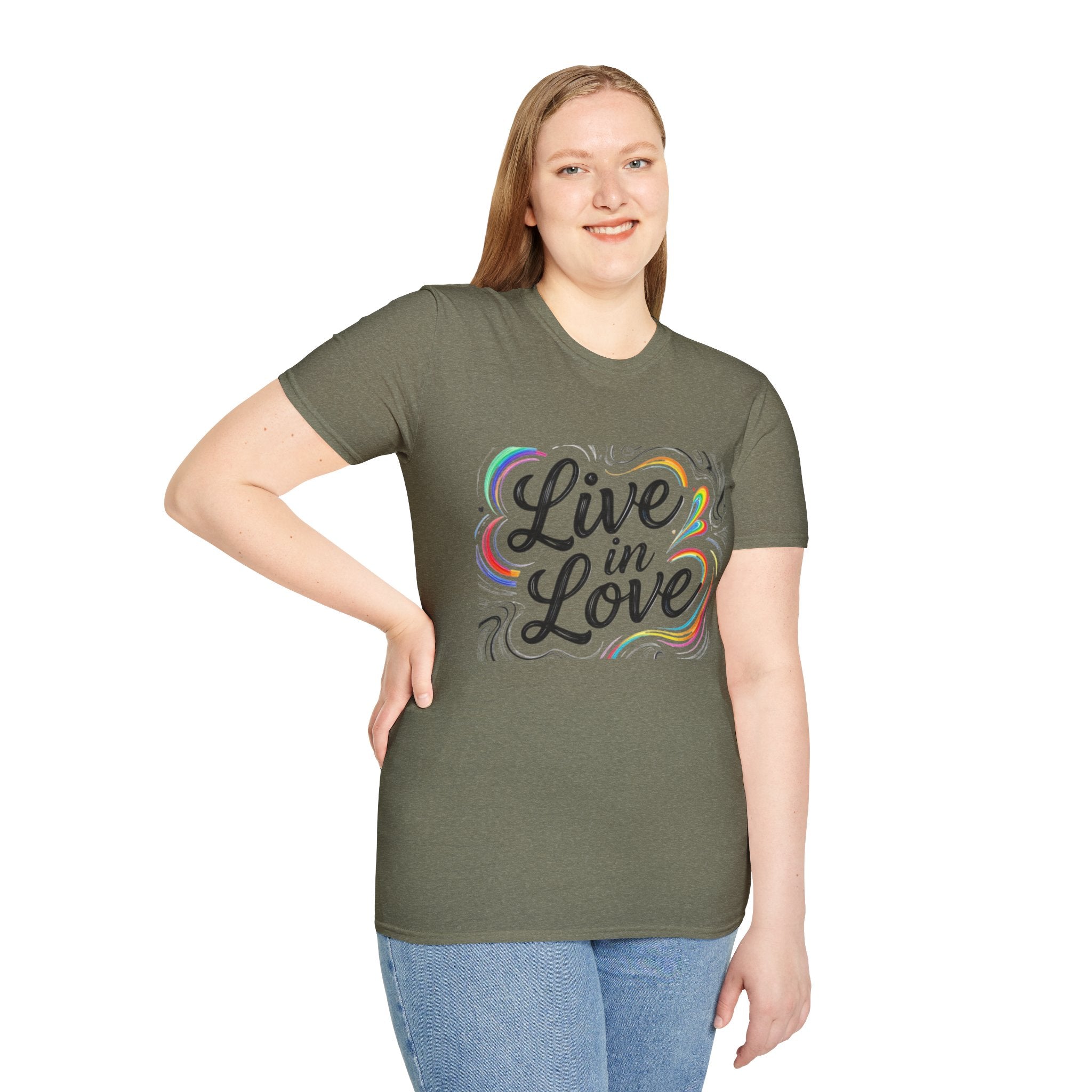 Live in Love Inspirational T-Shirt