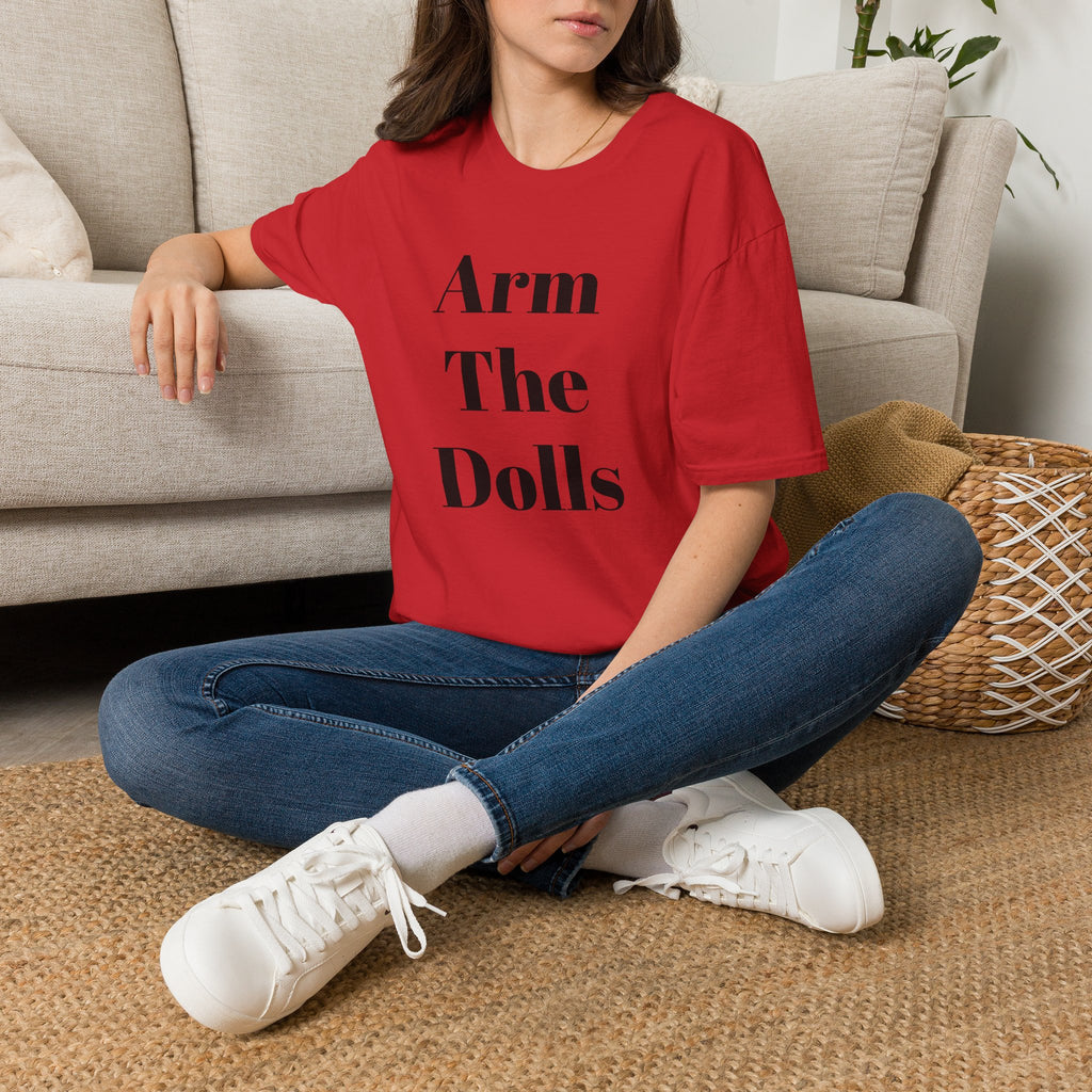 Arm The Dolls — Minimalist Statement T-Shirt
