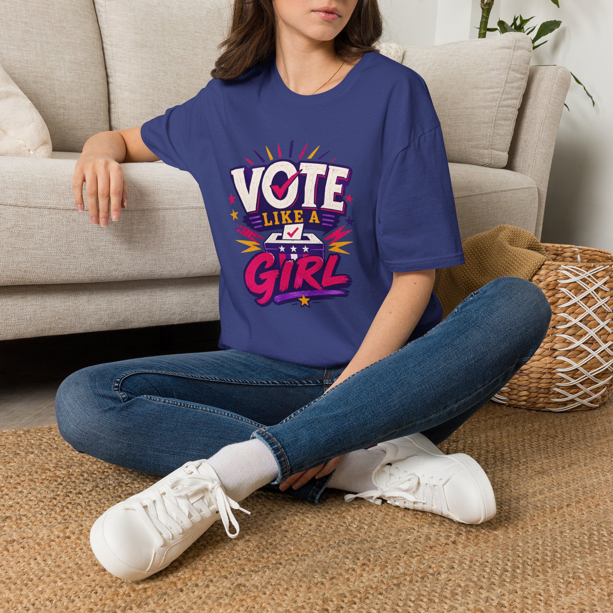 Vote Like a Girl T-Shirt