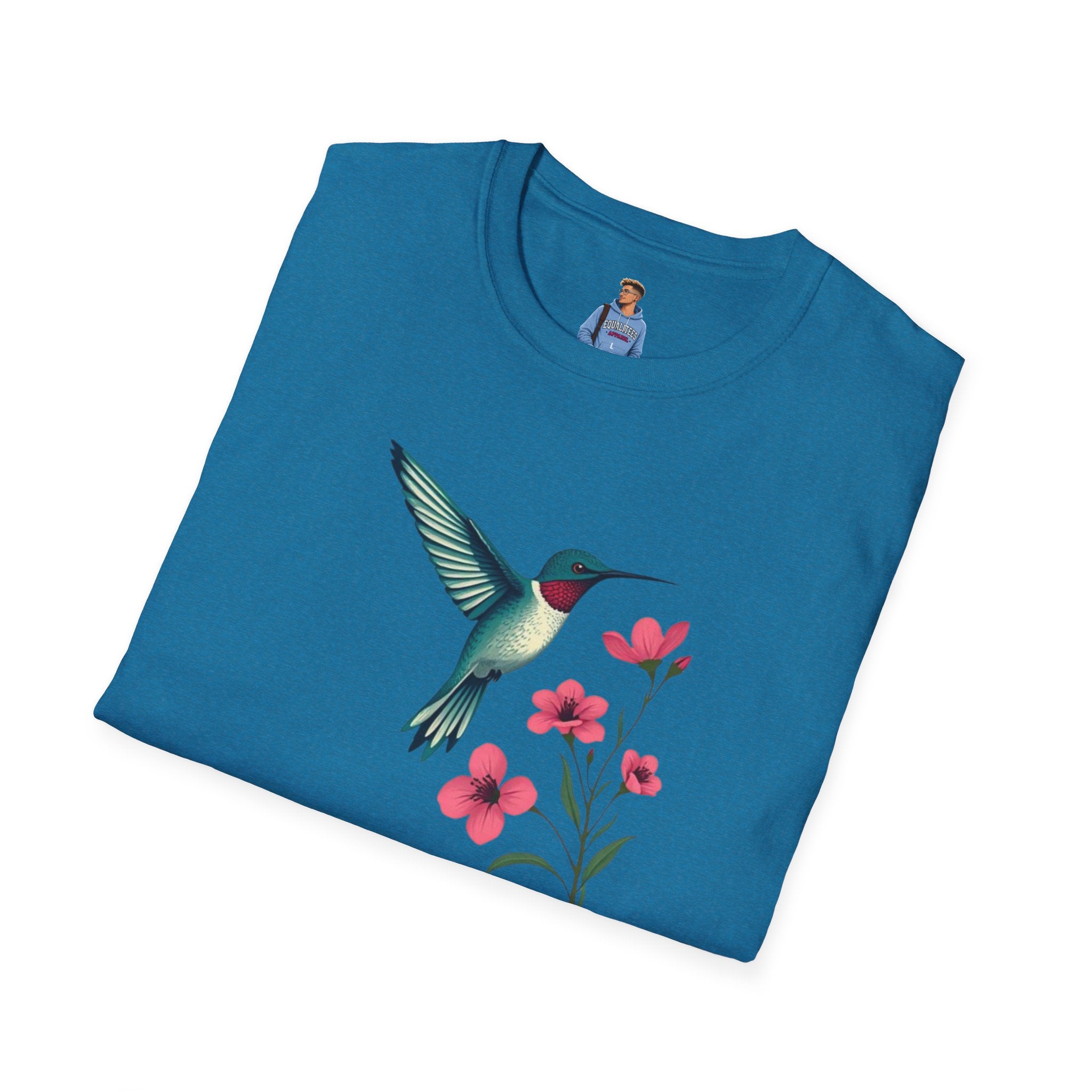 Floral Hummingbird T-Shirt