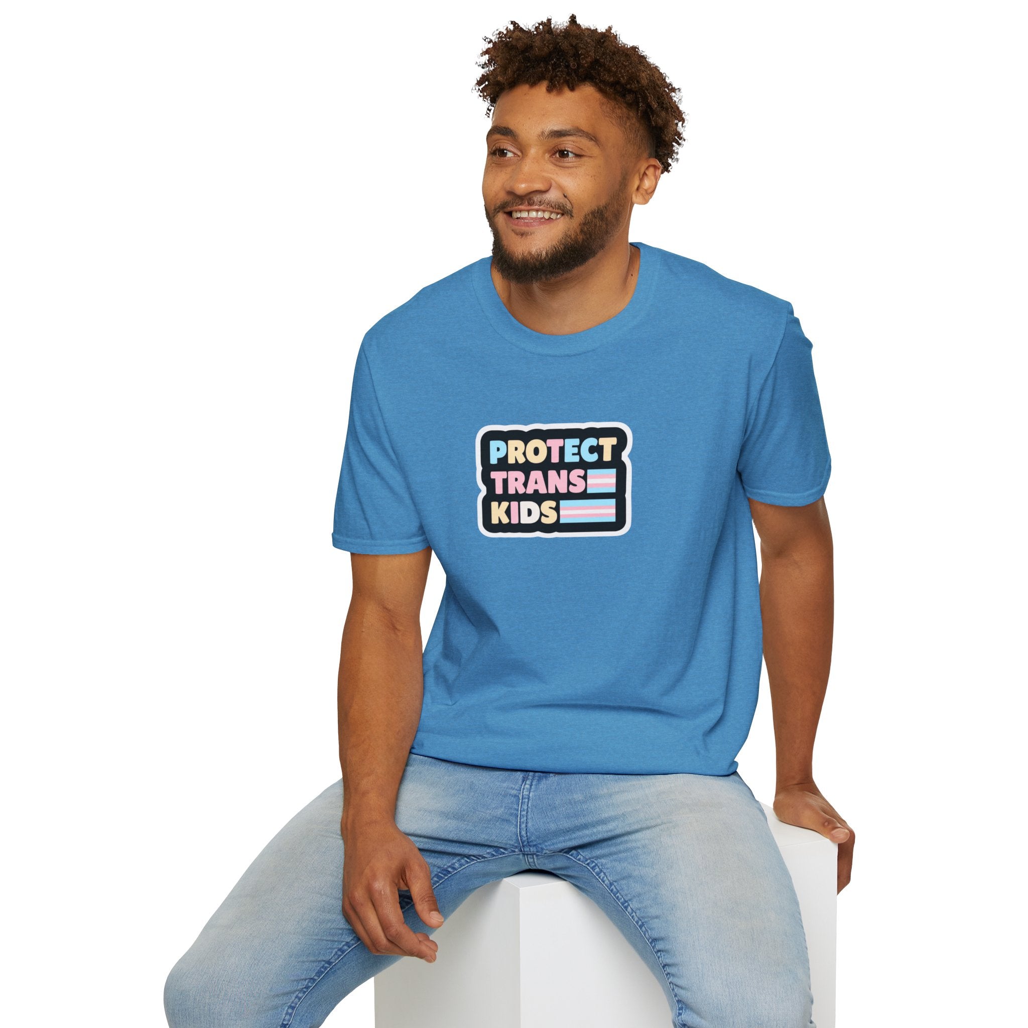 Camiseta unisex de estilo suave "Protect Trans Kids" - Empowerment &amp; Pride Apparel