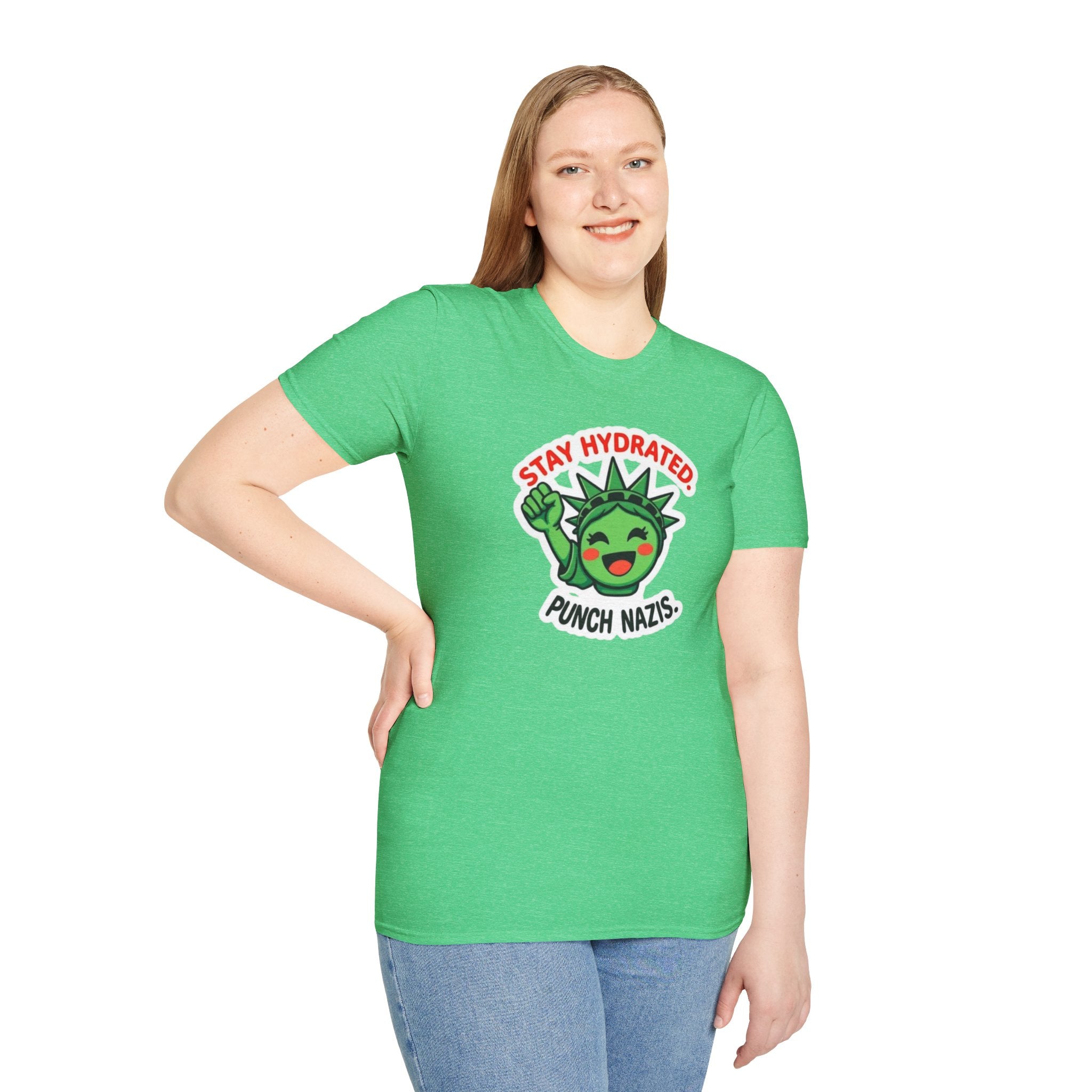 Stay Hydrated, Punch Nazis T-Shirt