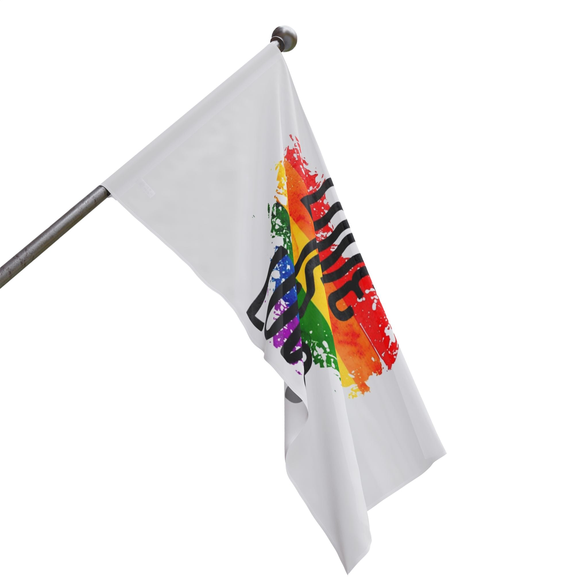 Love is Love Pride Flag - Aesthetic LGBTQ+ Banner for Celebration & Home Decor - EqualiTees.Me