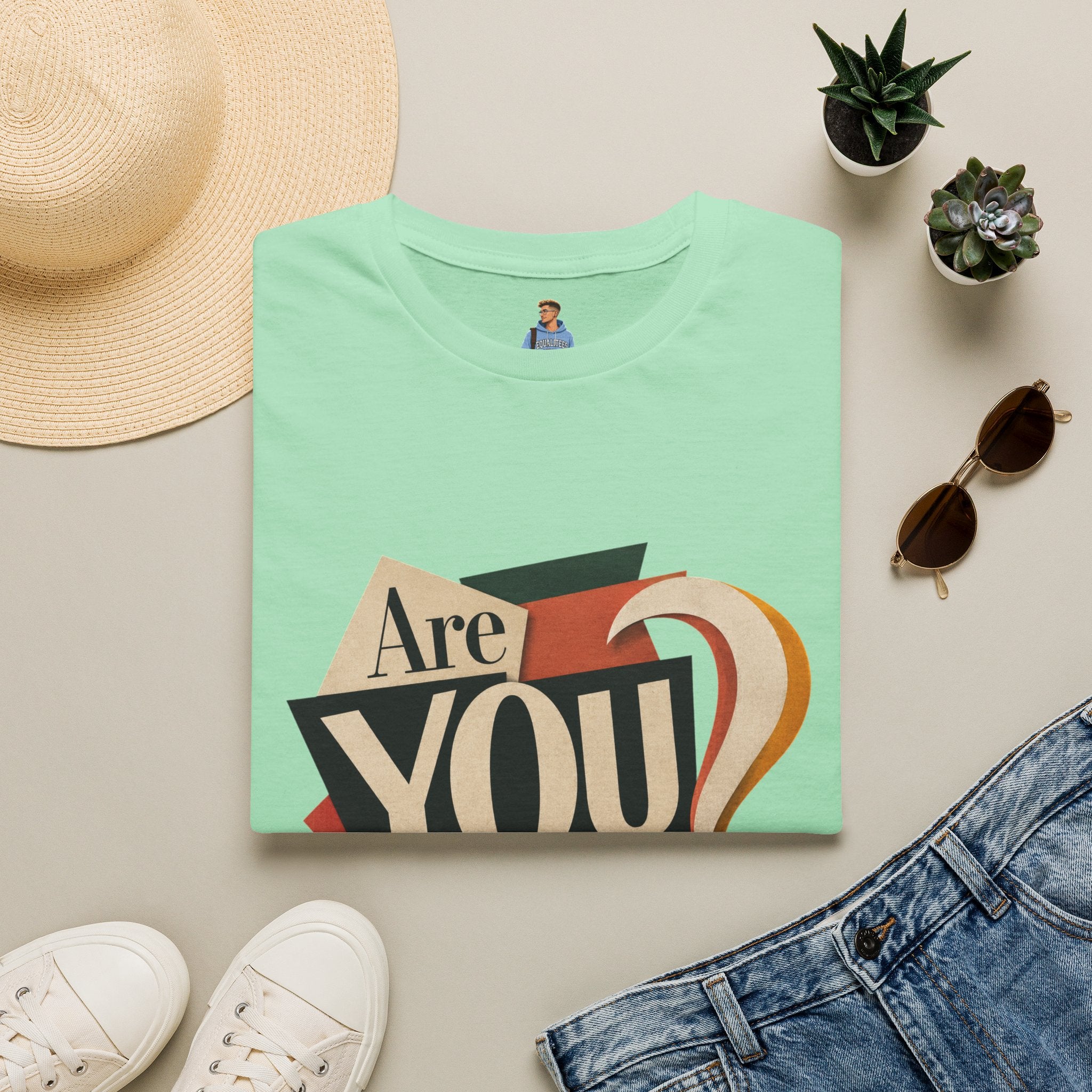 Are You An Ally? T-Shirt — Vintage Pride Ally Tee