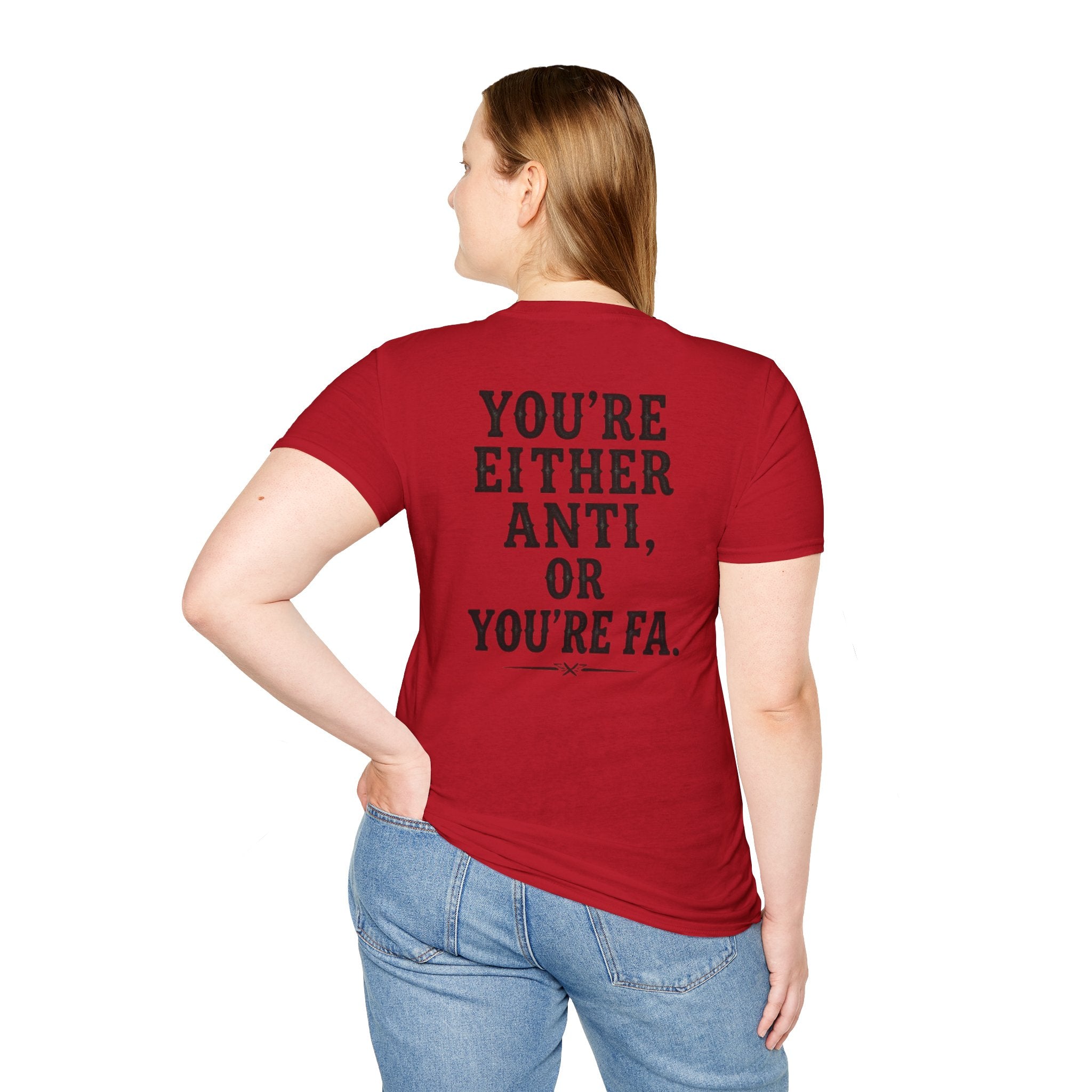 ANTI or FA Antifascist T-shirt