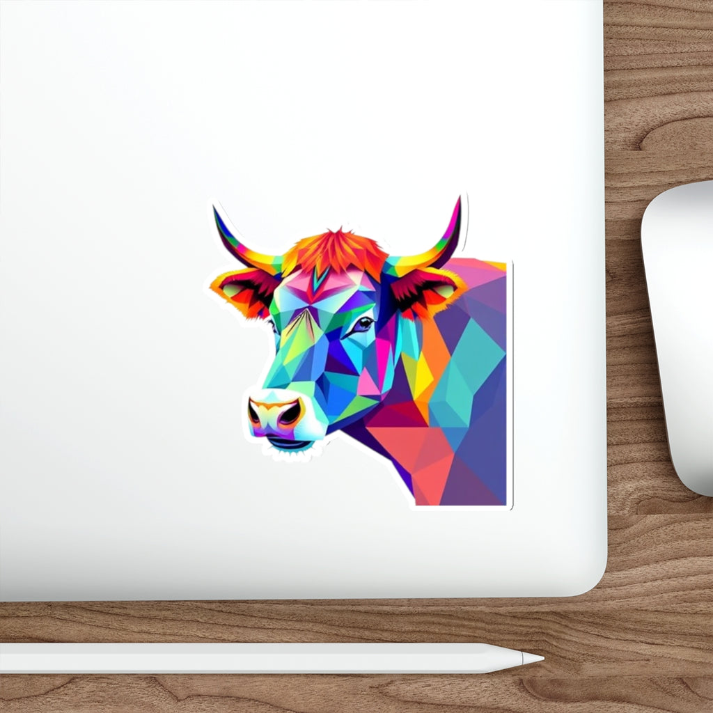 Die-Cut Stickers - Pride Bull - EqualiTees.Me