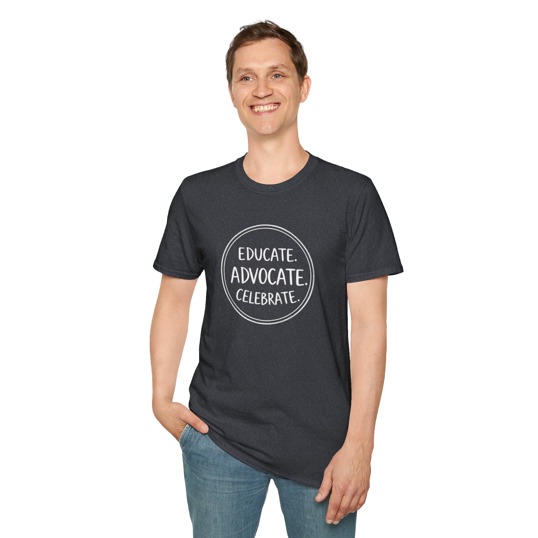 Subtle Pride Educate Advocate Celebrate