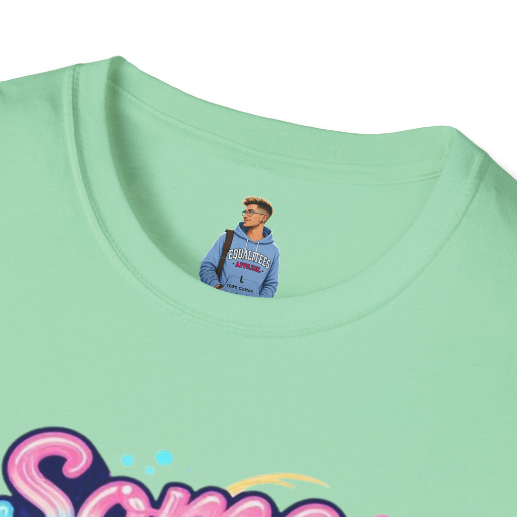 Some People are Trans T-Shirt — "Some People Are Trans. Get Over It." Colorful Pride Tee