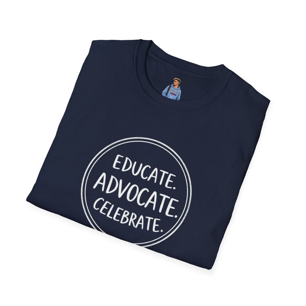 Subtle Pride Educate Advocate Celebrate