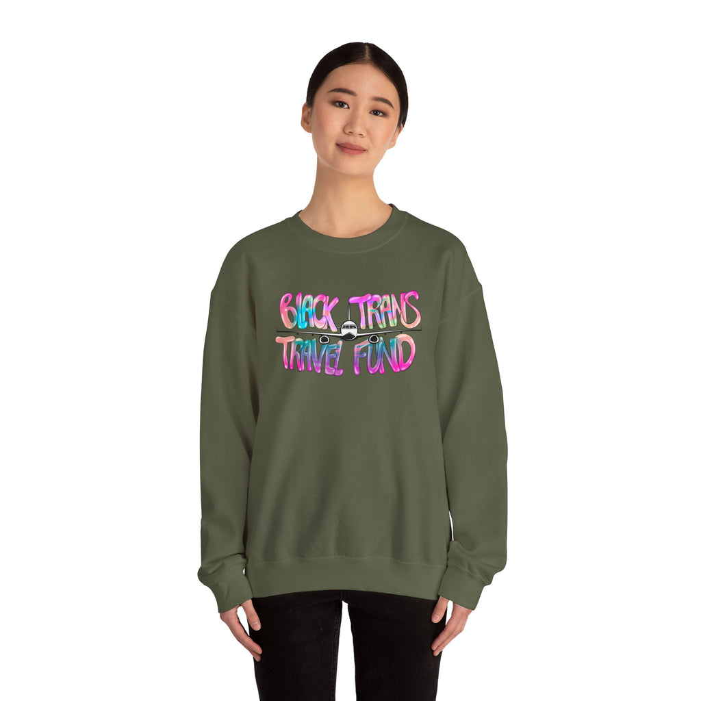 BTTF - Black Trans Travel Fund Unisex Crewneck Sweatshirt