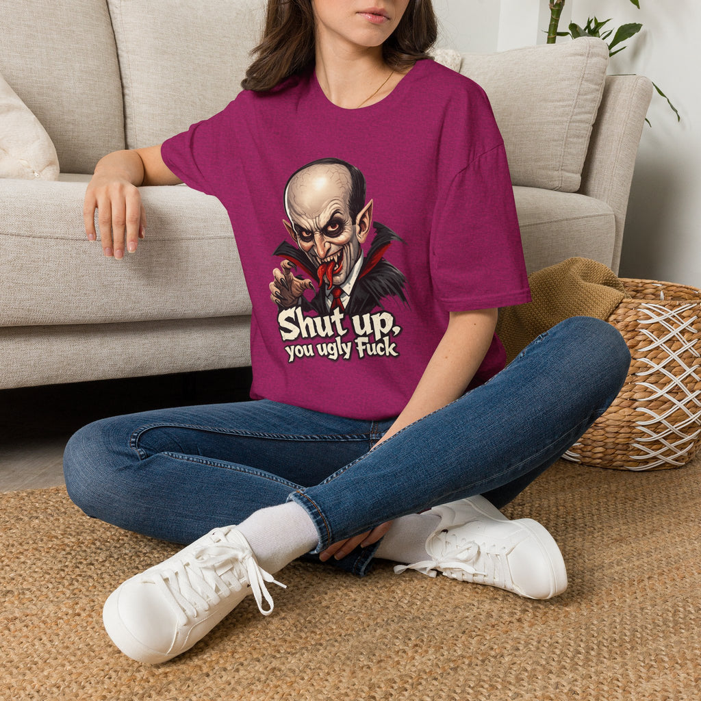 “Shut up, you ugly fuck” Funny graphic tee