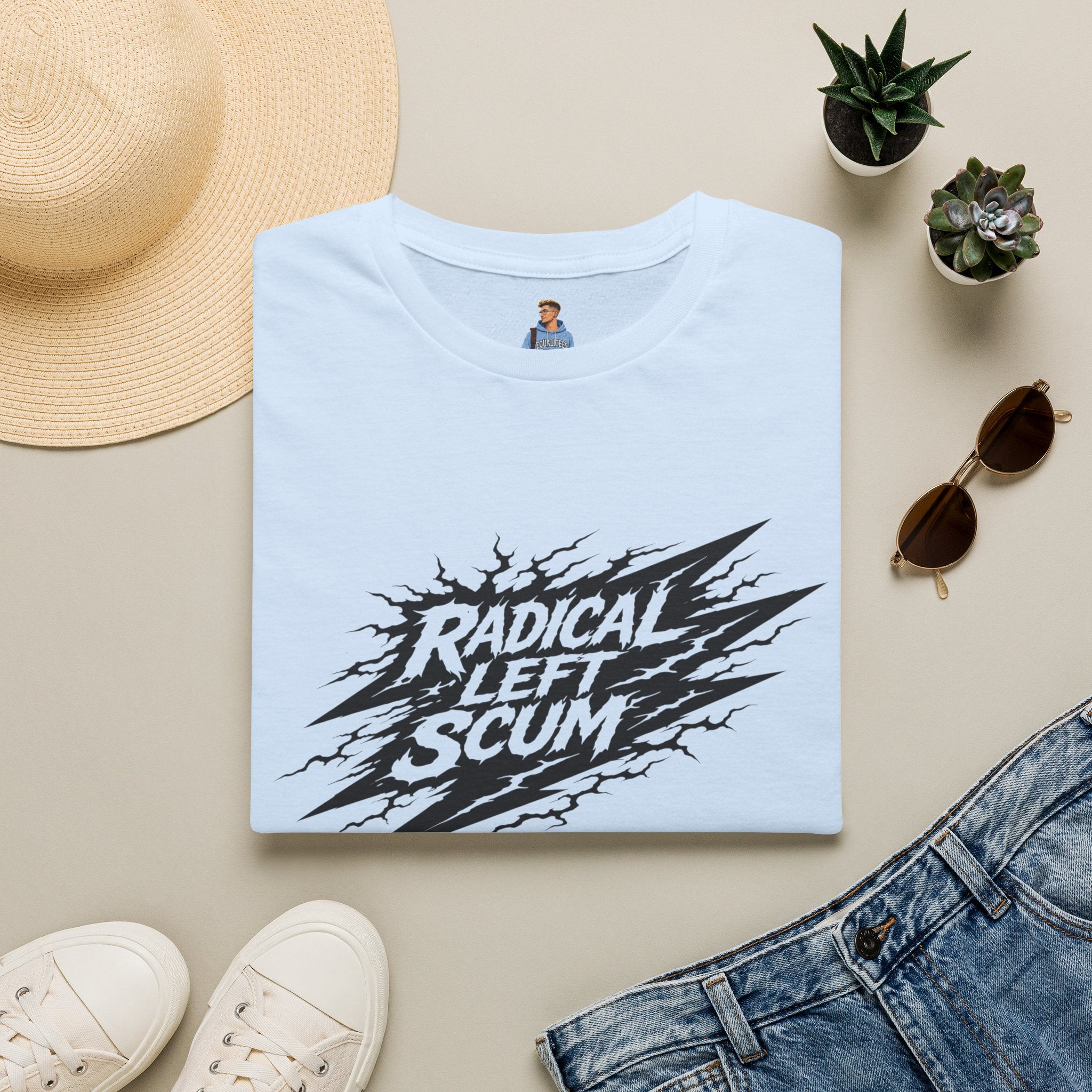 Radical Left Scum Graphic T-Shirt