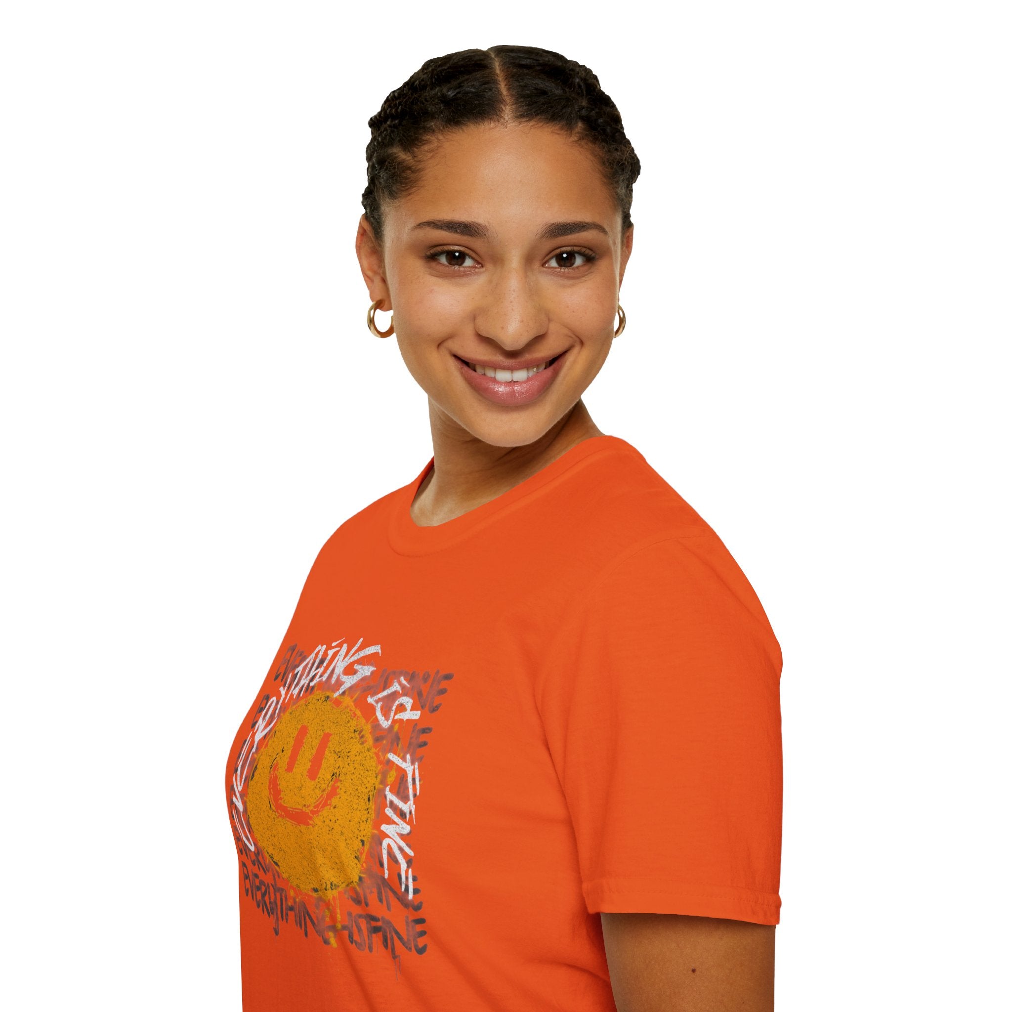 Camiseta unisex divertida y suave con la frase "Todo está bien", camiseta sarcástica, camiseta gráfica humorística, camiseta con frase del Apocalipsis, regalo para amantes de las bromas
