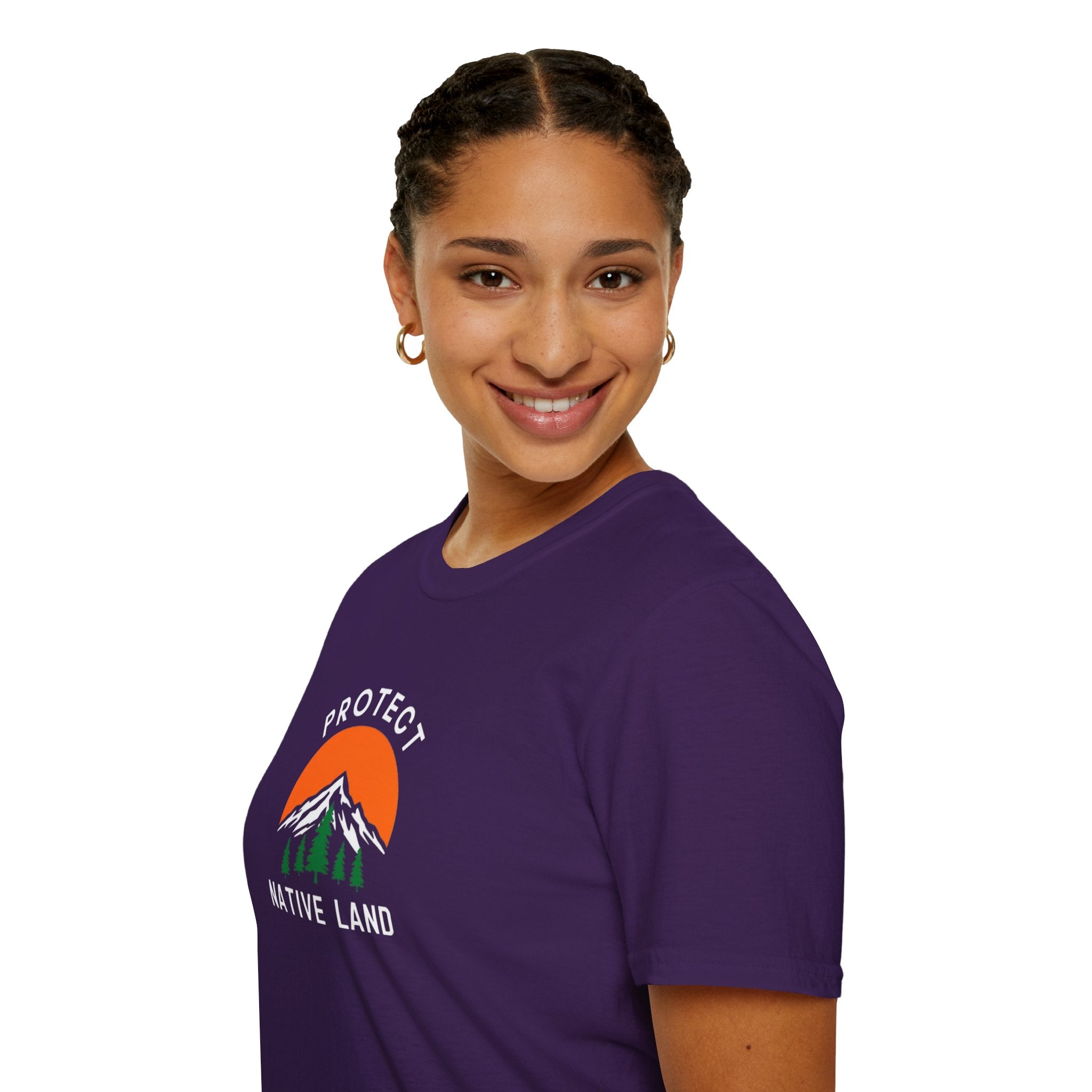 Protect Native Land Softstyle Unisex T-shirt