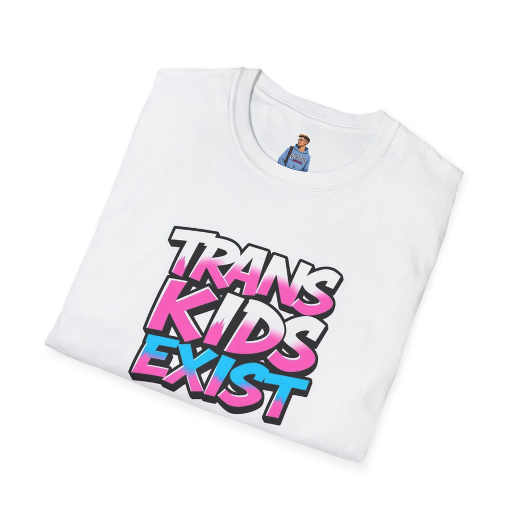 Trans Kids Exist Unisex Softstyle T-Shirt