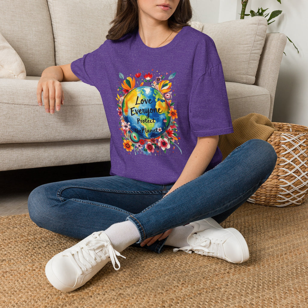 Love Everyone Protect The Planet T-Shirt