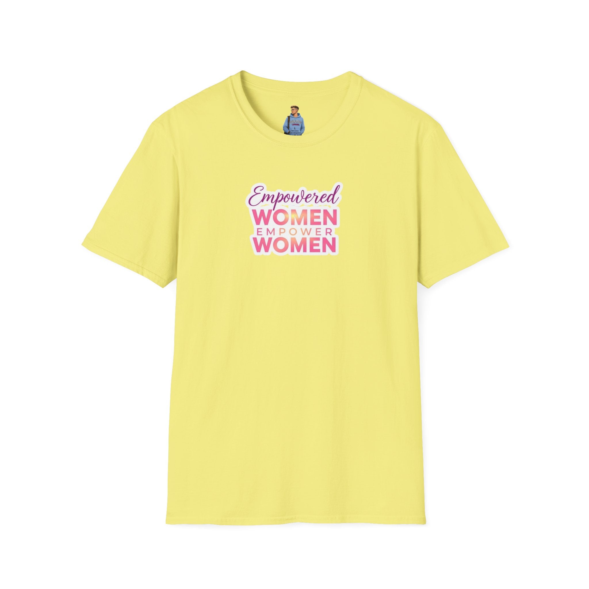 Empowered Women T-Shirt | Unisex Softstyle Tee for Women’s Empowerment