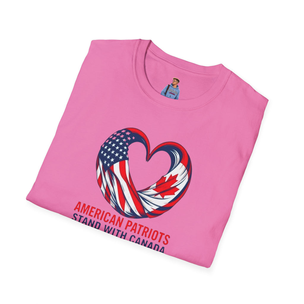 American Patriots Stand with Canada T-shirt