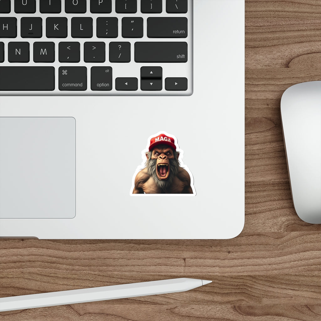 Die-Cut Stickers - Angry Troglodyte - EqualiTees.Me