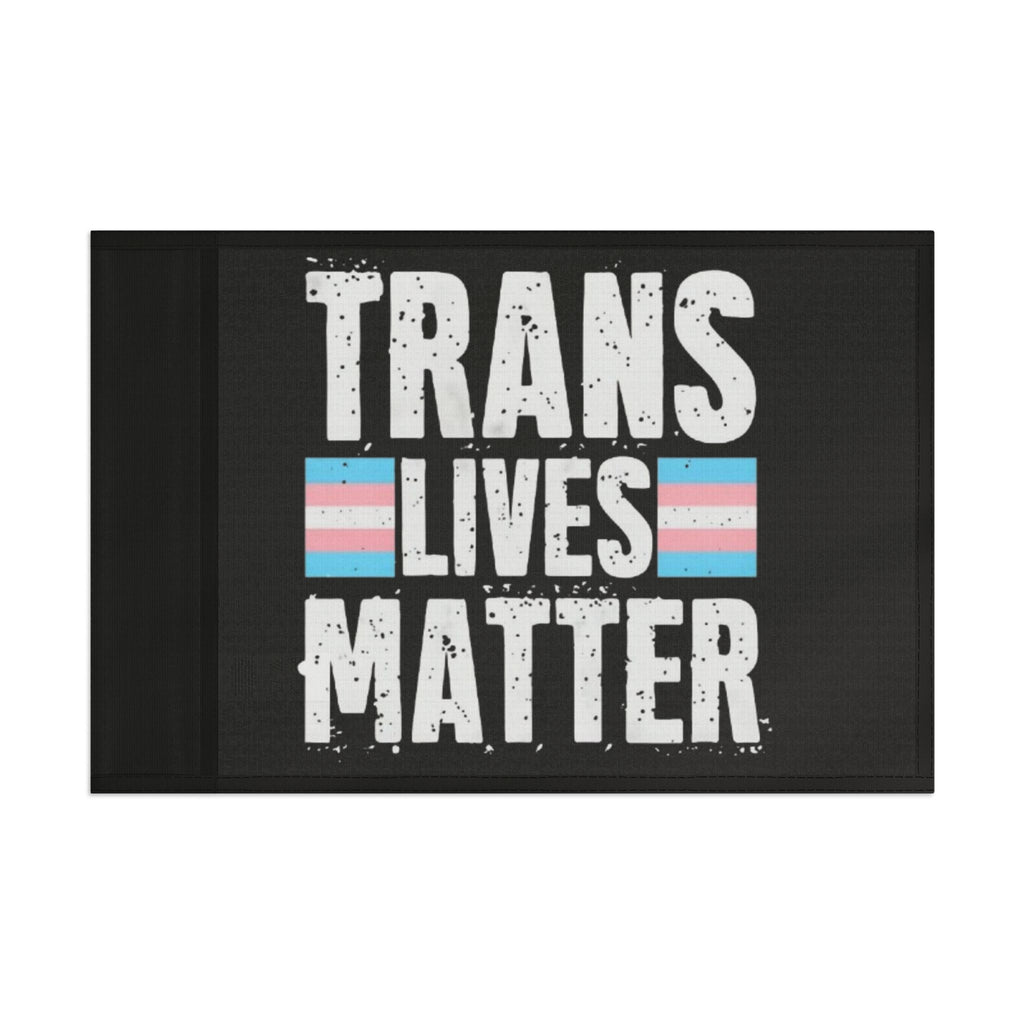Trans Lives Matter Flag - Aesthetic LGBTQ+ Banner for Celebration & Home Decor - EqualiTees.Me