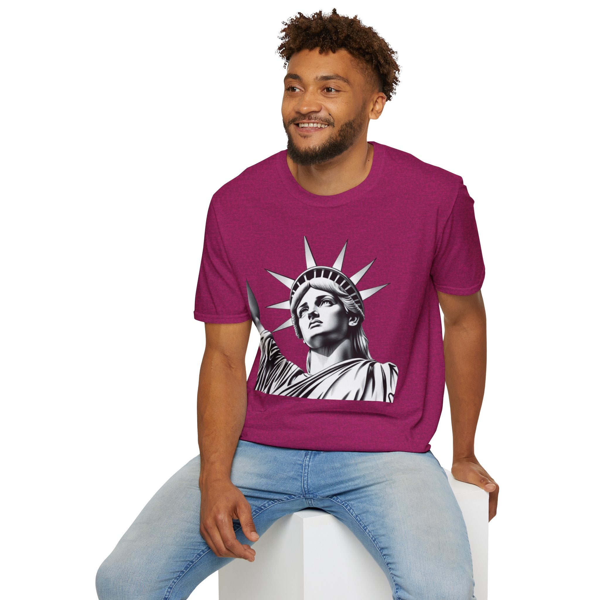 Statue of Liberty Unisex Softstyle T-Shirt