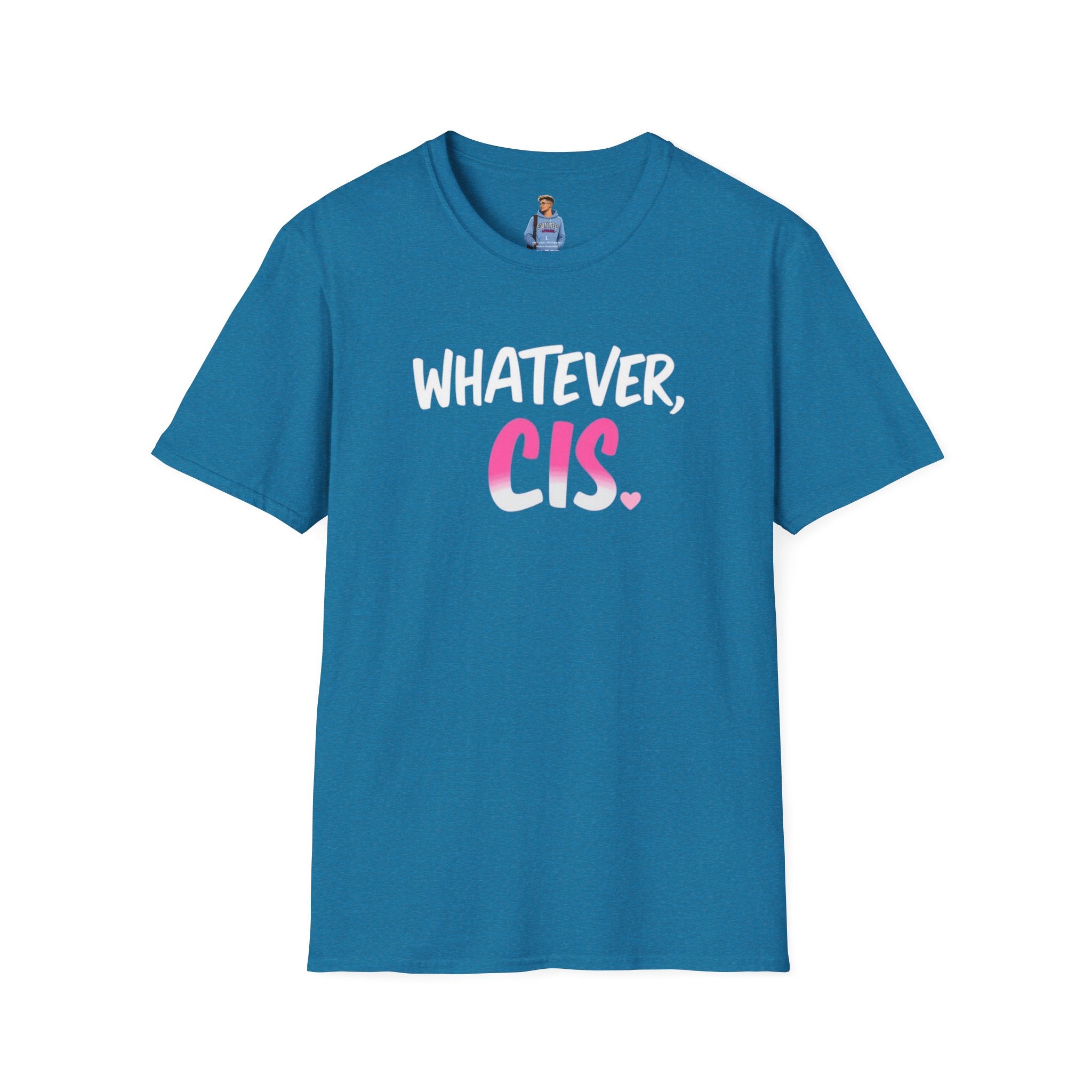Camiseta unisex estilo suave CIS: ropa cómoda e inclusiva.