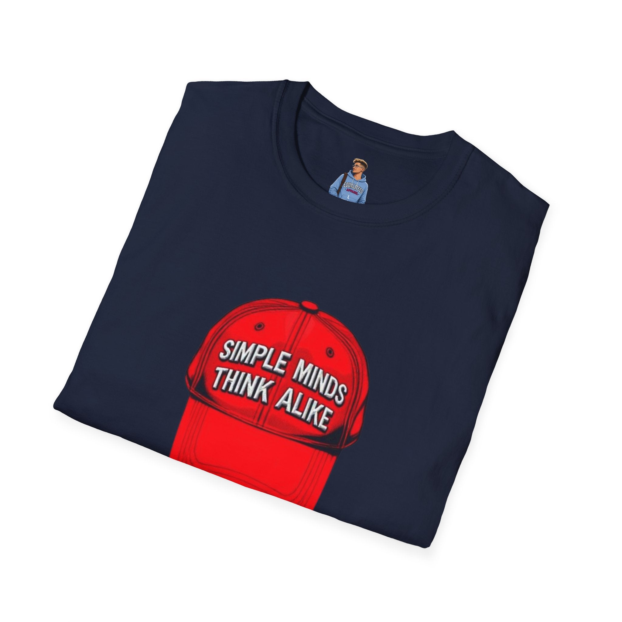 Simple Minds Think Alike T-Shirt' & 'Make America Think Again' Graphic Tee